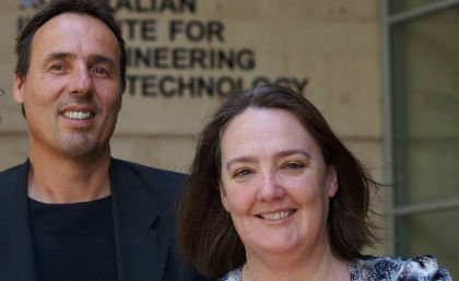 Associate Professors Ernst Wolvetang and Christine Wells: spearheading international DNA research